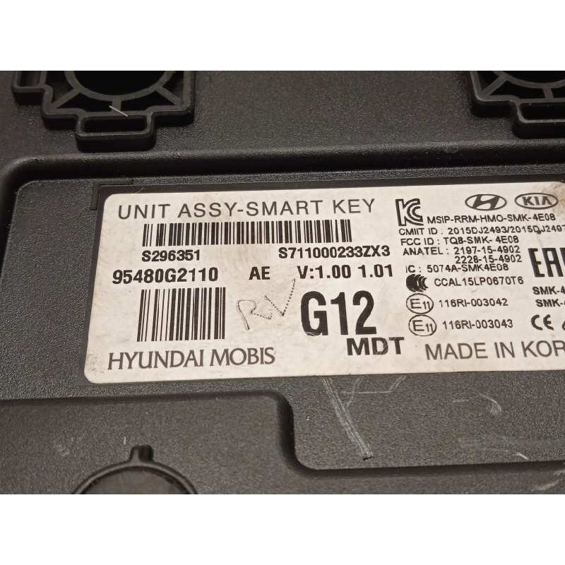 Recambio de modulo electronico para hyundai ioniq hybrid referencia OEM IAM 95480G2110  