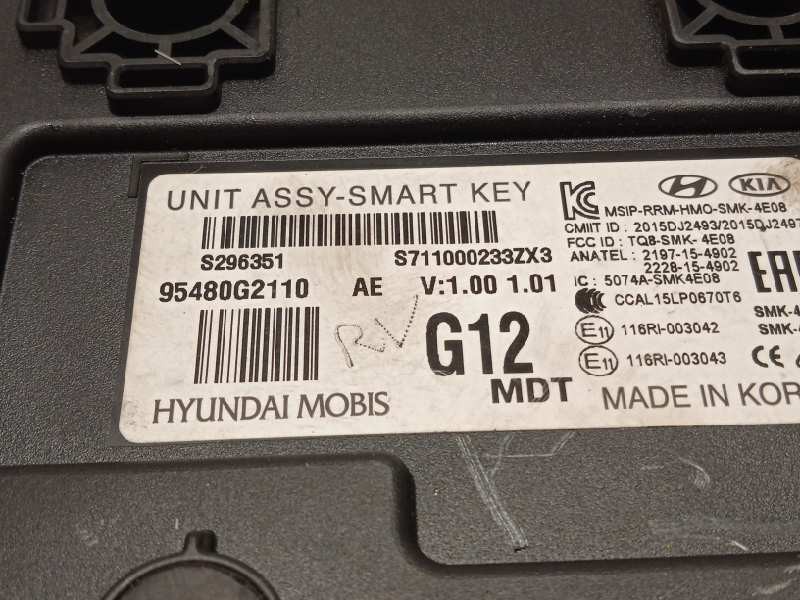 Recambio de modulo electronico para hyundai ioniq hybrid referencia OEM IAM 95480G2110  
