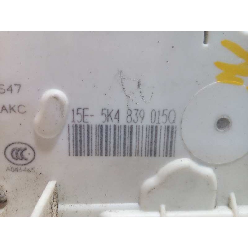 Recambio de cerradura puerta trasera izquierda para seat leon (5f1) style referencia OEM IAM 5K4839015Q  
