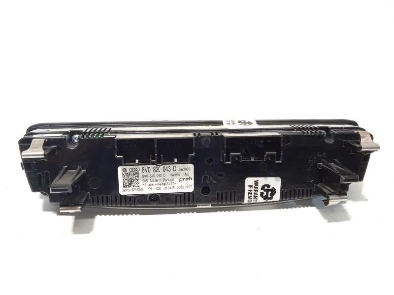 Recambio de mando climatizador para audi a3 sportback (8va) ambiente referencia OEM IAM 8V0820043D  8V0820043DIMJ