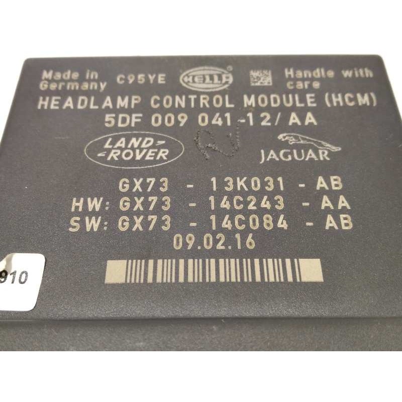 Recambio de centralita luces para land rover range rover evoque evoque referencia OEM IAM GX7313K031AB GX7314C243AA 5DF00904112