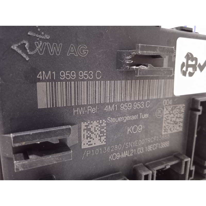 Recambio de centralita confort para audi a8 (4n2/4n8) 50 tdi quattro referencia OEM IAM 4M1959953C  