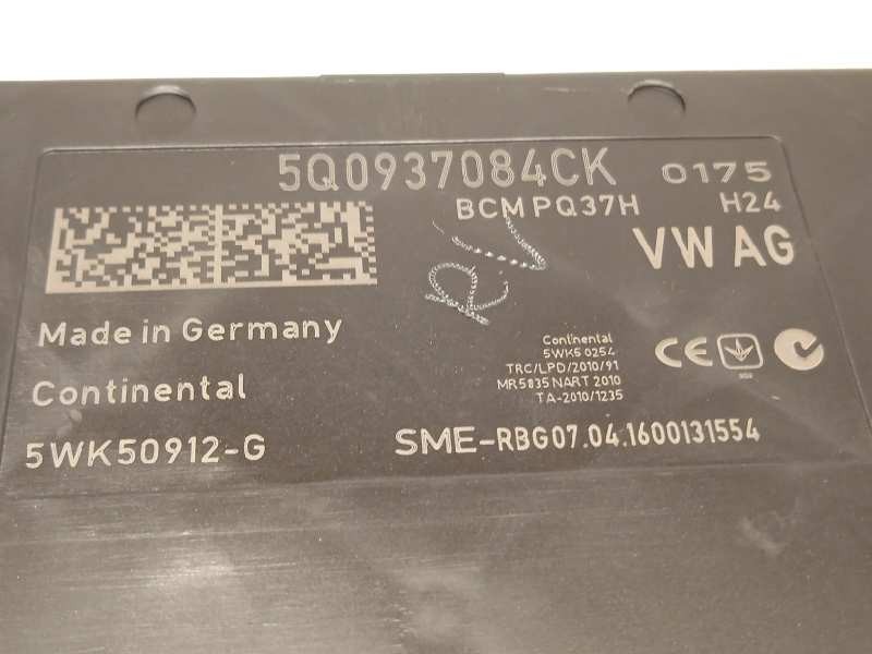 Recambio de modulo electronico para audi a3 sportback (8va) ambiente referencia OEM IAM 5Q0937084CK  5WK50912