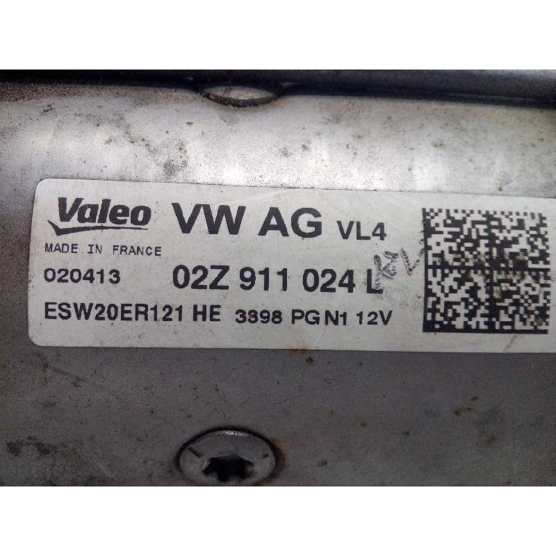 Recambio de motor arranque para seat leon (5f1) style referencia OEM IAM 02Z911024L  ESW20ER121