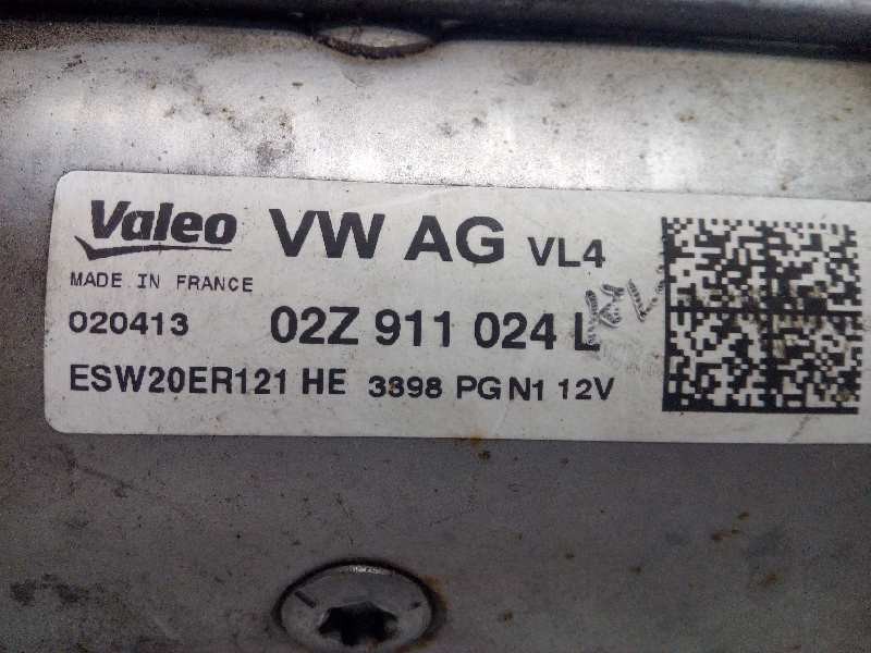 Recambio de motor arranque para seat leon (5f1) style referencia OEM IAM 02Z911024L  ESW20ER121