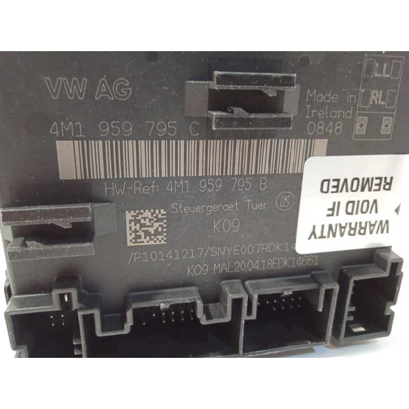 Recambio de centralita confort para audi a8 (4n2/4n8) 50 tdi quattro referencia OEM IAM 4M1959795C  