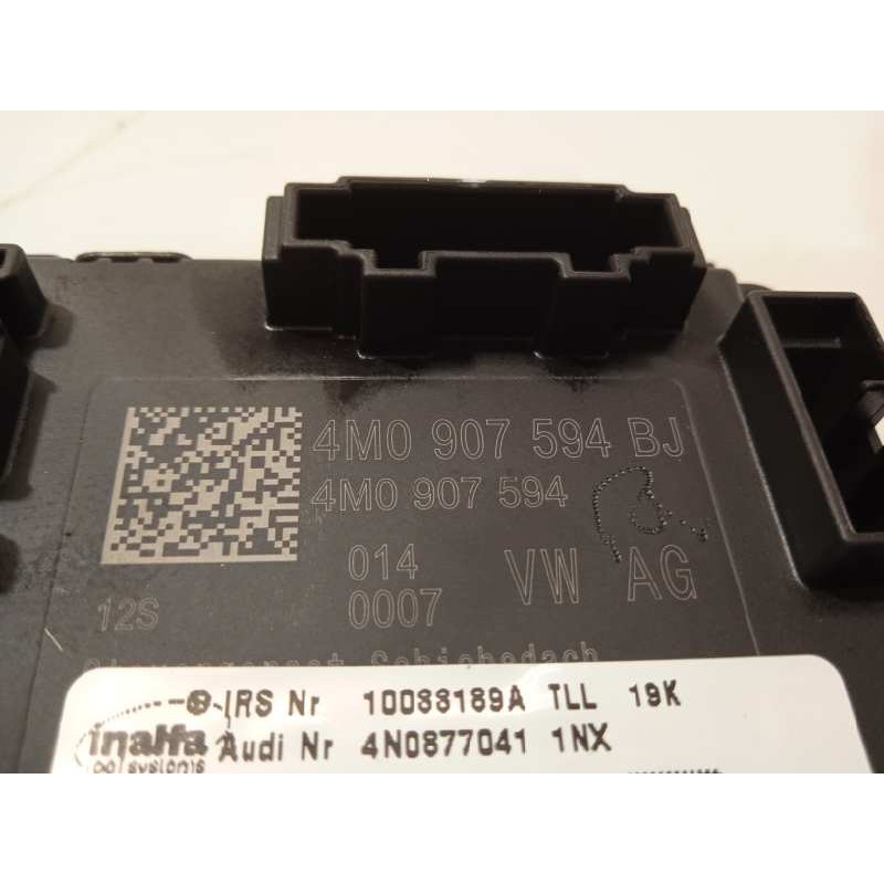 Recambio de modulo electronico para audi a8 (4n2/4n8) 50 tdi quattro referencia OEM IAM 4M0907594BJ  