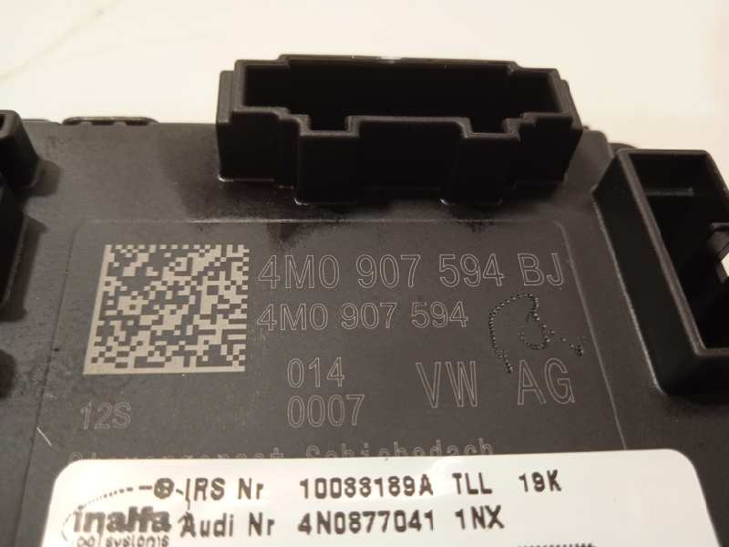 Recambio de modulo electronico para audi a8 (4n2/4n8) 50 tdi quattro referencia OEM IAM 4M0907594BJ  