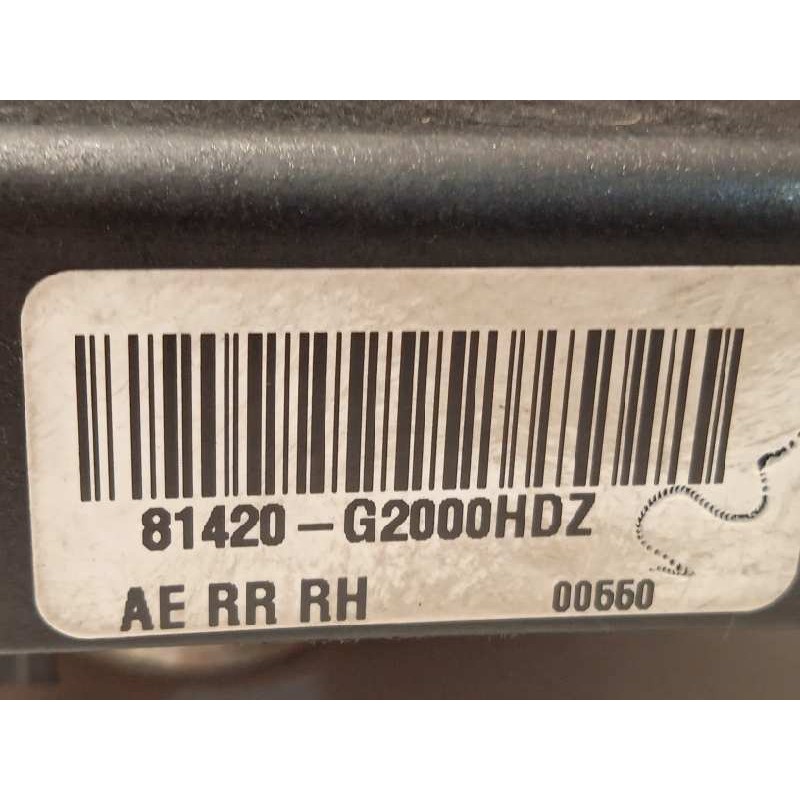 Recambio de cerradura puerta trasera derecha para hyundai ioniq hybrid referencia OEM IAM 81420G2000  