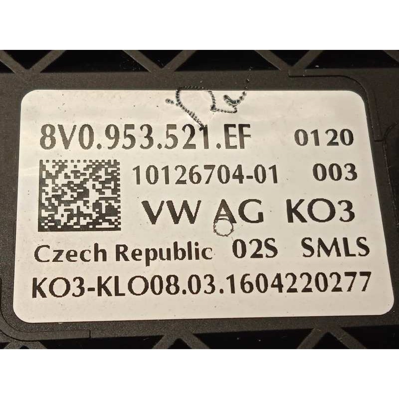 Recambio de mando intermitentes para audi a3 sportback (8va) ambiente referencia OEM IAM 8V0953521EF  8V0953502