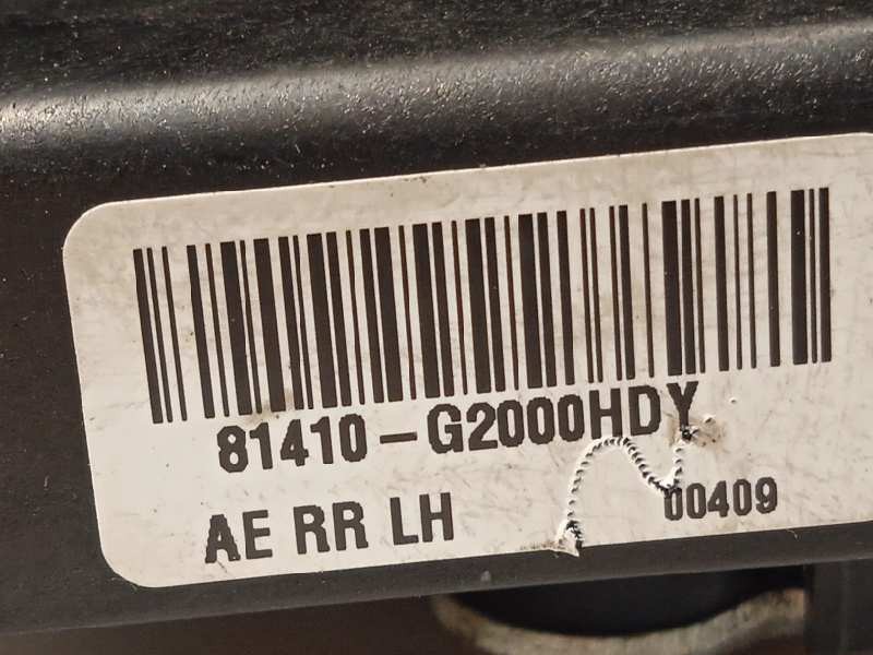 Recambio de cerradura puerta trasera izquierda para hyundai ioniq hybrid referencia OEM IAM 81410G2000  