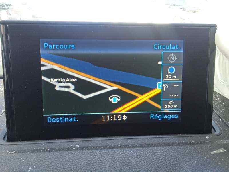 Recambio de pantalla multifuncion para audi a3 sportback (8va) ambiente referencia OEM IAM 8V0857273M  8V0857273M6PS