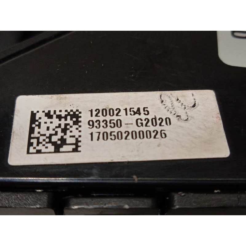 Recambio de mando multifuncion para hyundai ioniq hybrid referencia OEM IAM 84651G2000 93350G2020 93300G2500