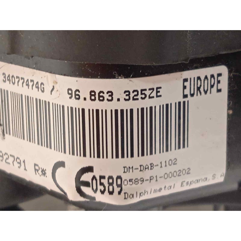 Recambio de airbag delantero izquierdo para peugeot 508 sw active referencia OEM IAM 96863325ZE  4112QG