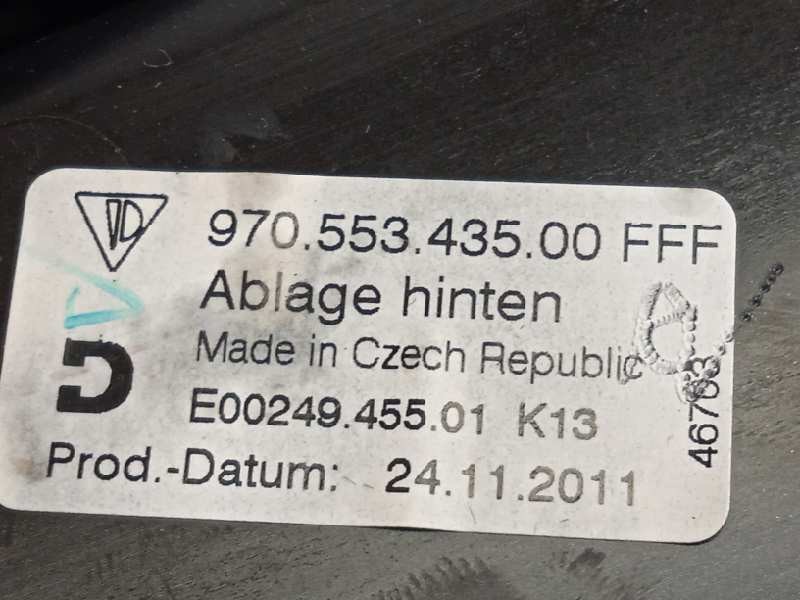 Recambio de consola central para porsche panamera 4 s referencia OEM IAM 97053341100  97055343500