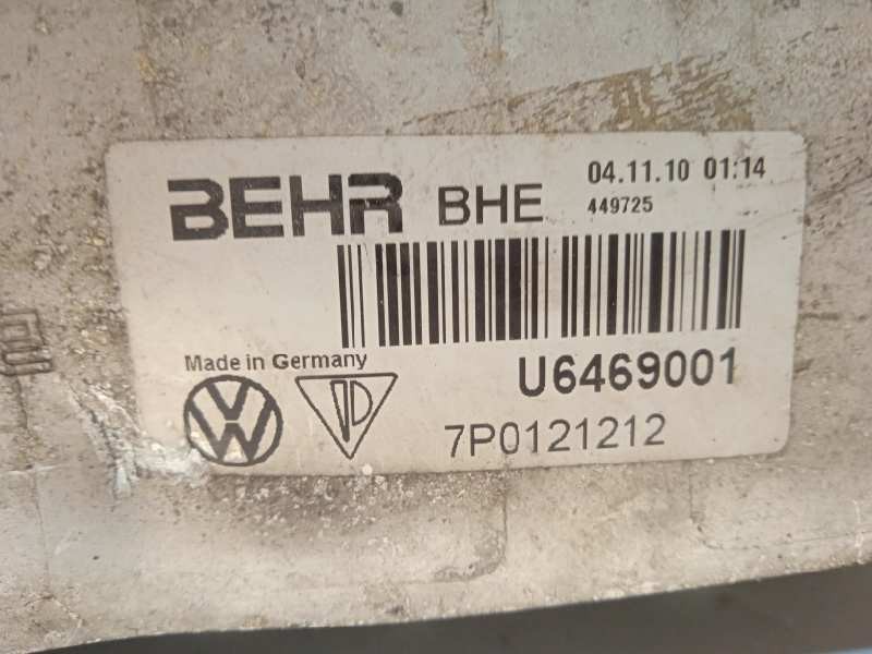 Recambio de radiador agua para porsche cayenne (typ 92aa) referencia OEM IAM 7P0121212  95810621200