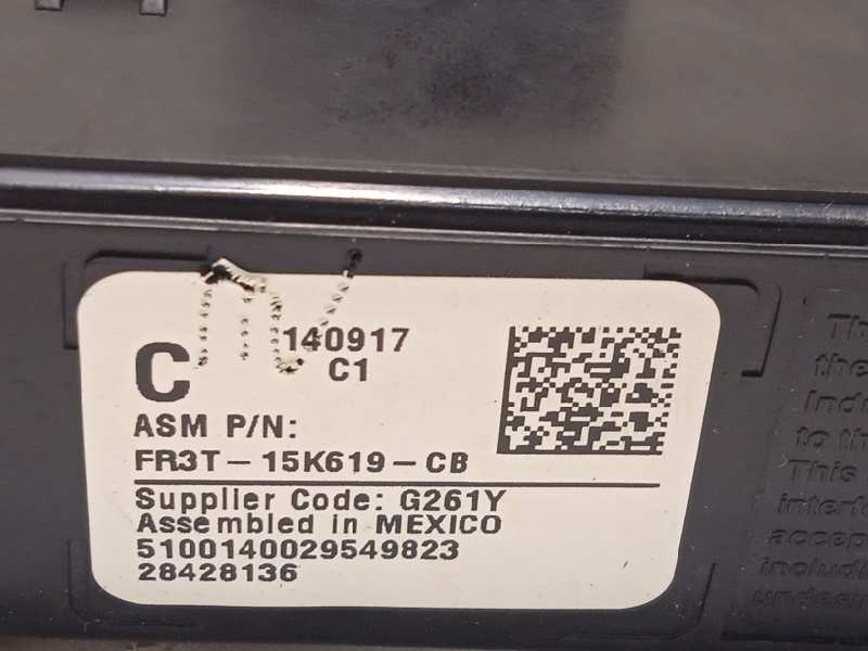 Recambio de modulo electronico para ford mustang basis referencia OEM IAM FR3T15K619CB  