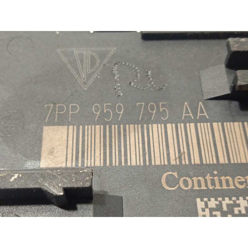 Recambio de centralita confort para porsche cayenne (typ 92aa) referencia OEM IAM 7PP959795AA  