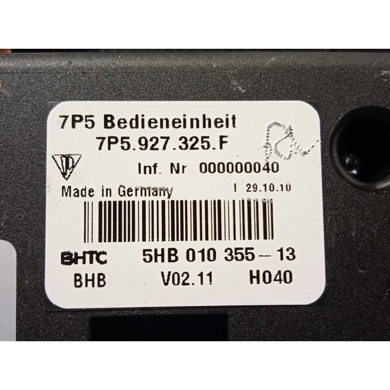 Recambio de mando multifuncion para porsche cayenne (typ 92aa) referencia OEM IAM 7P5927325F  