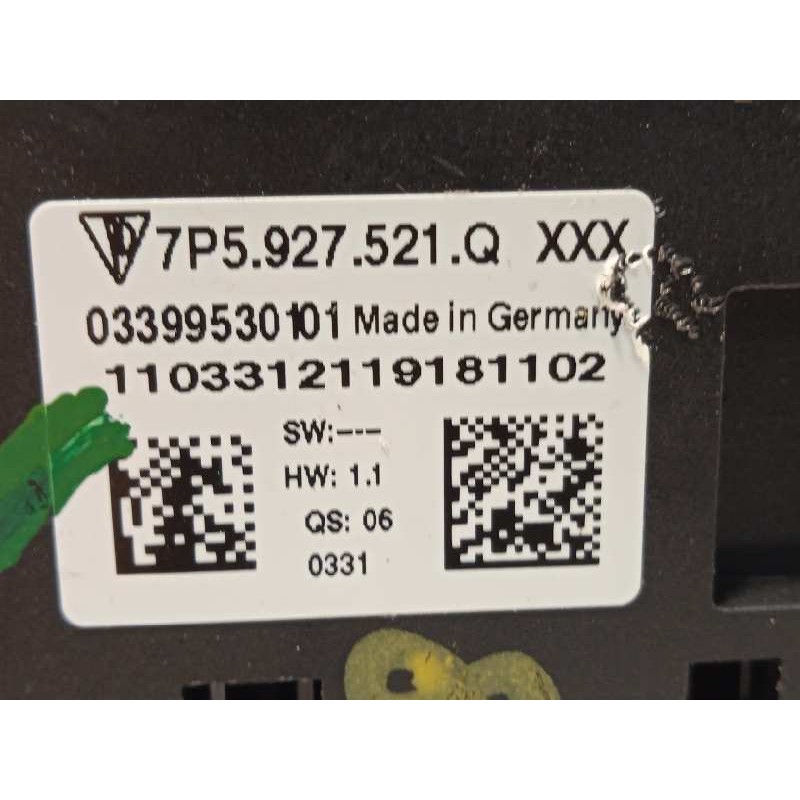 Recambio de mando multifuncion para porsche cayenne (typ 92aa) referencia OEM IAM 7P5927521Q  