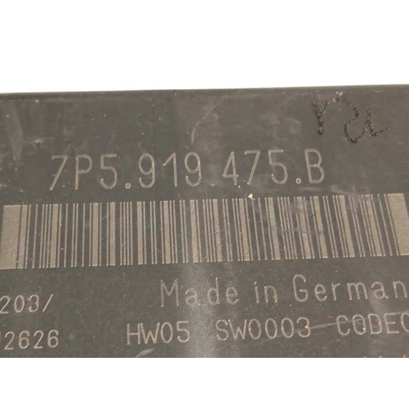Recambio de modulo electronico para porsche cayenne (typ 92aa) referencia OEM IAM 7P5919475B  