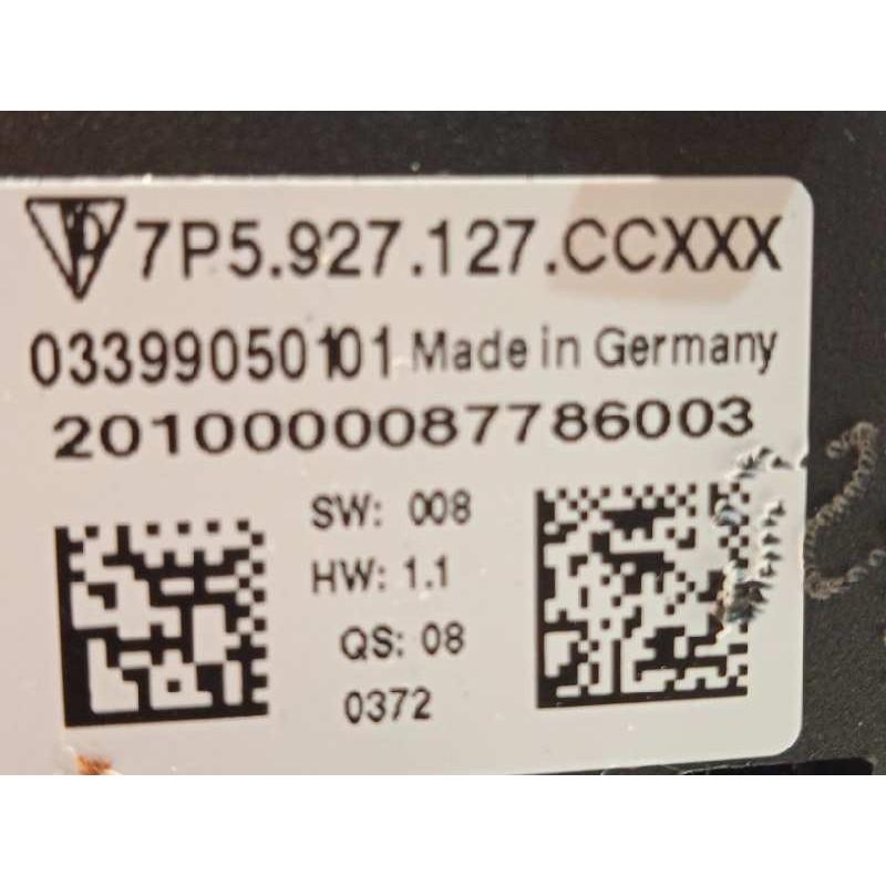 Recambio de mando multifuncion para porsche cayenne (typ 92aa) referencia OEM IAM 7P5927127CC  95861313100