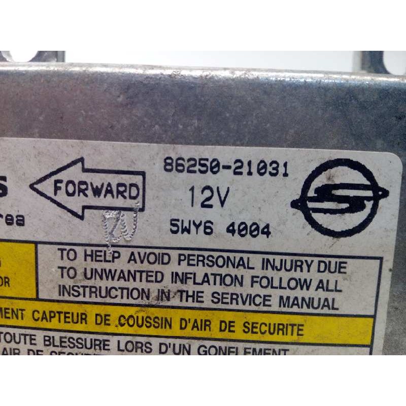 Recambio de centralita airbag para ssangyong rodius 2.7 turbodiesel cat referencia OEM IAM 8625021031  