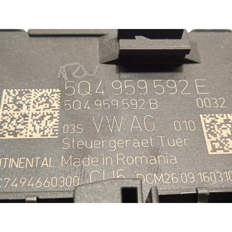 Recambio de centralita confort para seat ateca (kh7) style referencia OEM IAM 5Q0959592E  