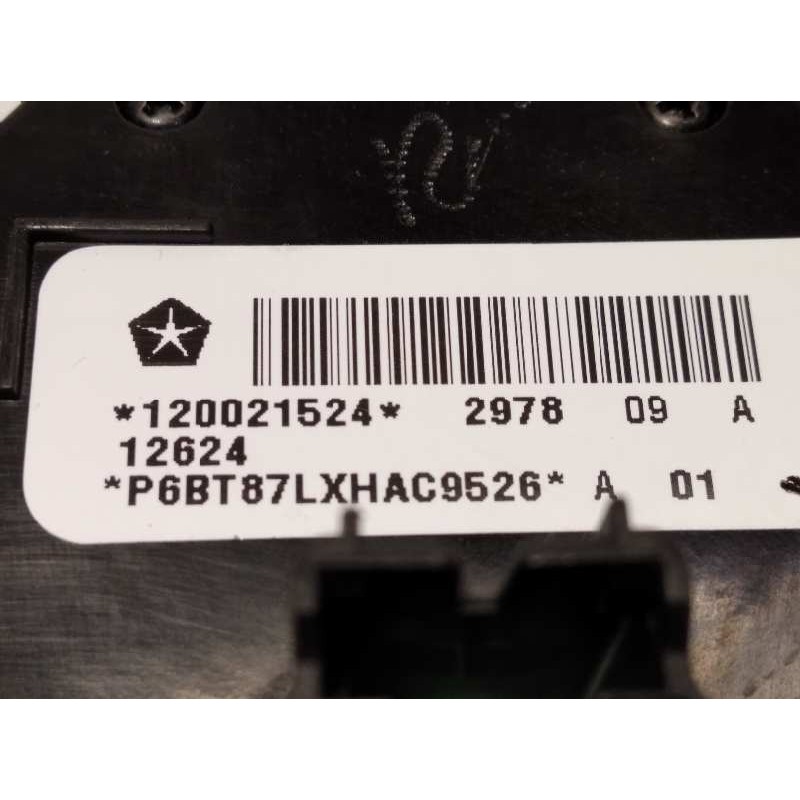 Recambio de mando luces para jeep compass ii longitude 4x2 referencia OEM IAM 120021524  P6BT87LXHAC9526