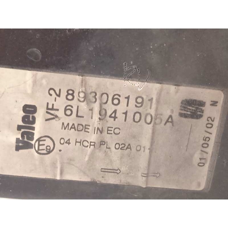 Recambio de faro izquierdo para seat ibiza (6l1) 1.9 tdi referencia OEM IAM 6L1941005A  89306191