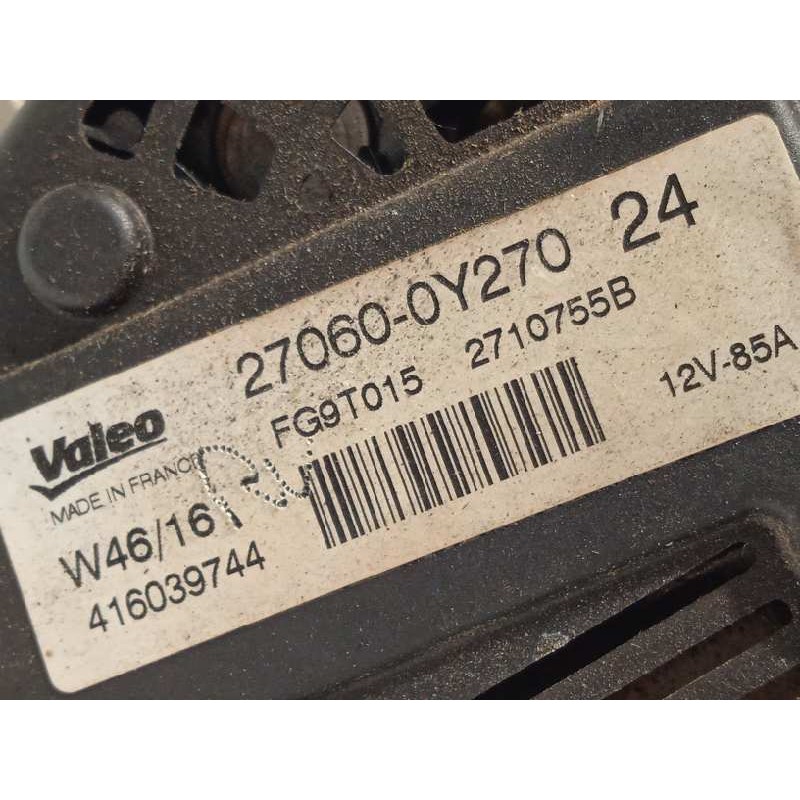 Recambio de alternador para toyota yaris active referencia OEM IAM 270600Y270 2710755B FG9T015