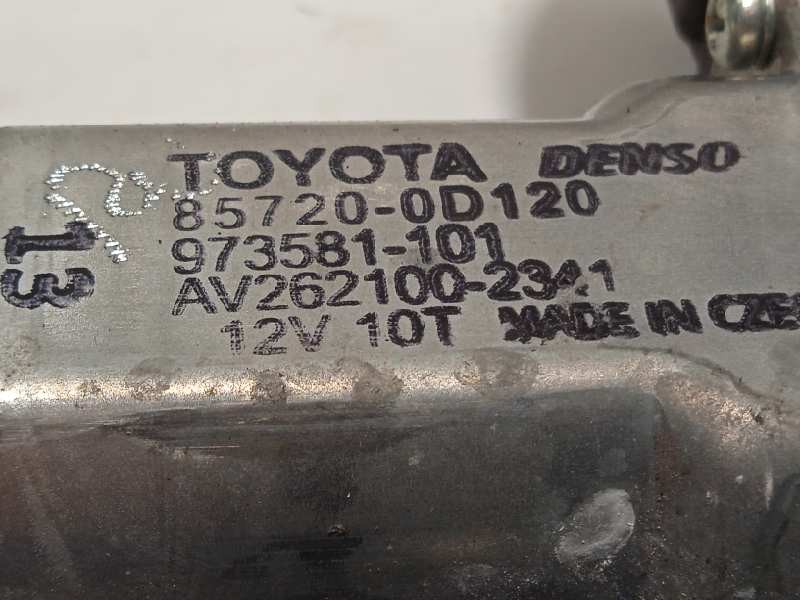 Recambio de elevalunas trasero derecho para toyota yaris active referencia OEM IAM 857200D120  9735812341