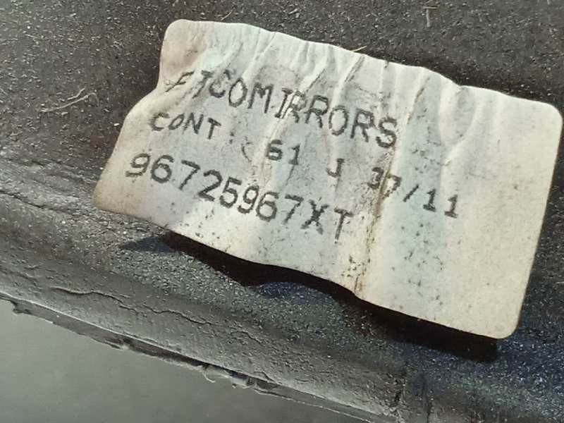Recambio de retrovisor derecho para peugeot 206+ básico referencia OEM IAM 96725967XT  8154JC