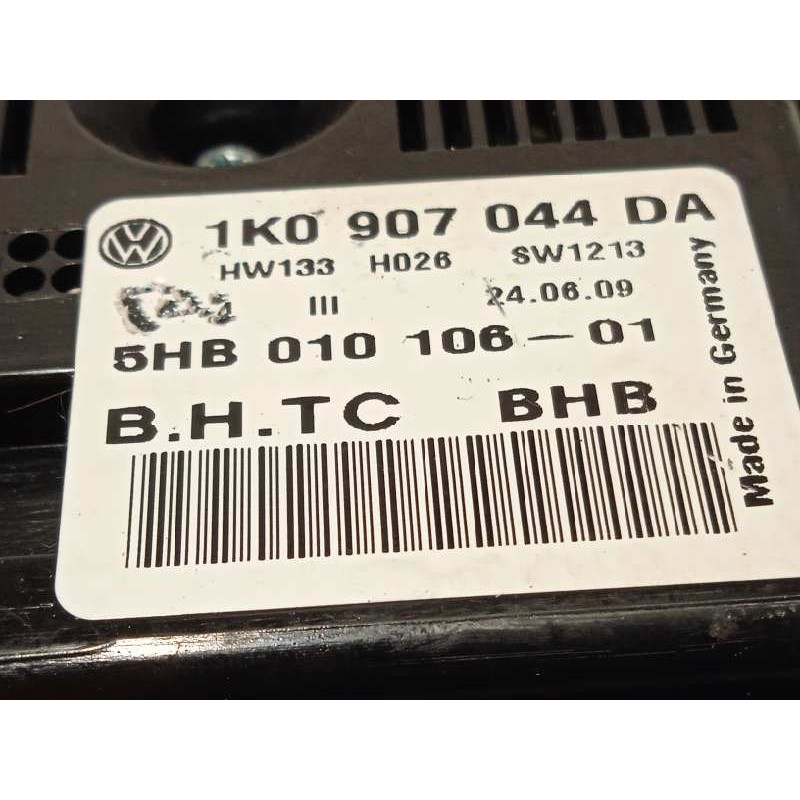 Recambio de mando climatizador para volkswagen scirocco (137) 2.0 tdi referencia OEM IAM 1K0907044DA  