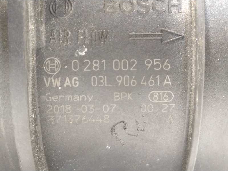 Recambio de caudalimetro para audi a5 sportback (f5a) sport referencia OEM IAM 03L906461A  0281002956