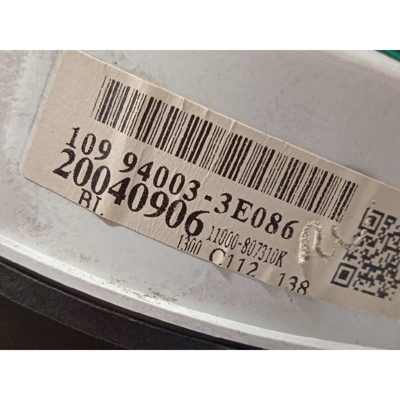 Recambio de cuadro instrumentos para kia sorento 2.5 crdi ex referencia OEM IAM 940033E086  