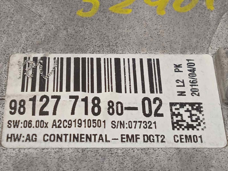 Recambio de pantalla multifuncion para peugeot 508 sw active referencia OEM IAM 9812771880  A2C91910501