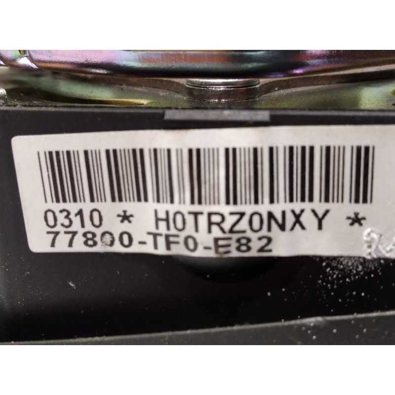 Recambio de airbag delantero izquierdo para honda jazz (ge) 1.4 cat referencia OEM IAM 77800TF0E82  77810TF0E80ZA