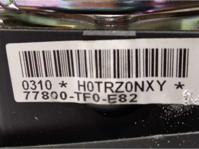 Recambio de airbag delantero izquierdo para honda jazz (ge) 1.4 cat referencia OEM IAM 77800TF0E82  77810TF0E80ZA