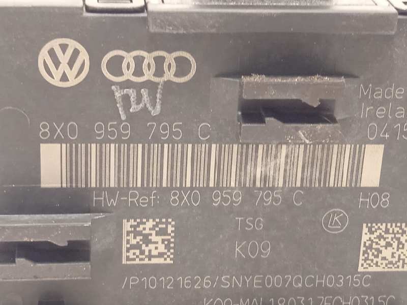 Recambio de modulo confort para audi q3 (8ug) attraction referencia OEM IAM 8X0959795C  