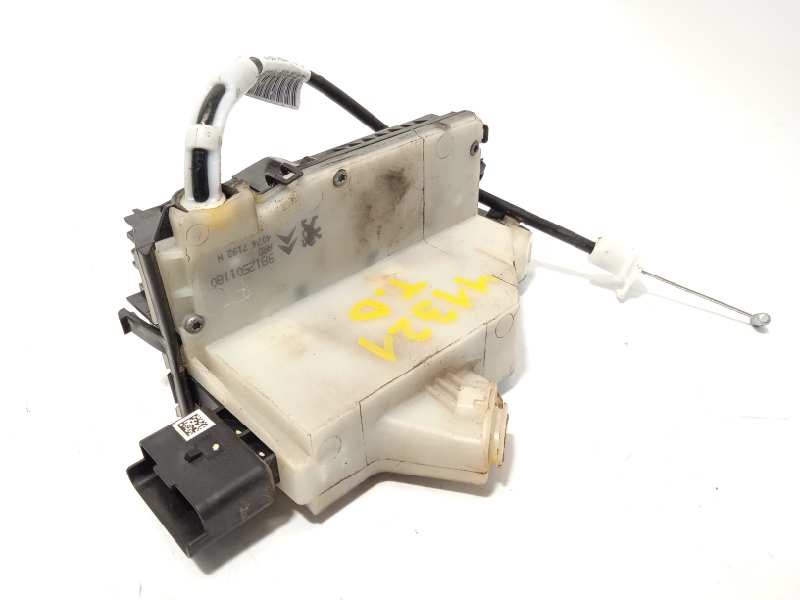 Recambio de cerradura puerta trasera derecha para peugeot 208 business line referencia OEM IAM 9812501180  