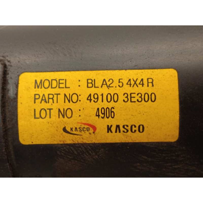 Recambio de transmision central para kia sorento 2.5 crdi ex referencia OEM IAM 491003E300  