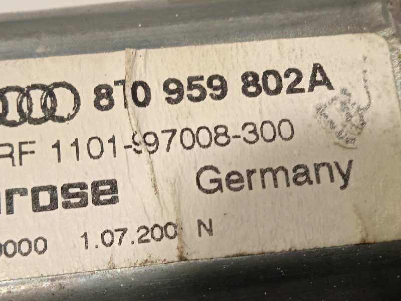 Recambio de elevalunas delantero derecho para audi a5 coupe (8t) 2.7 tdi referencia OEM IAM 8T0837462C  8T0959802A