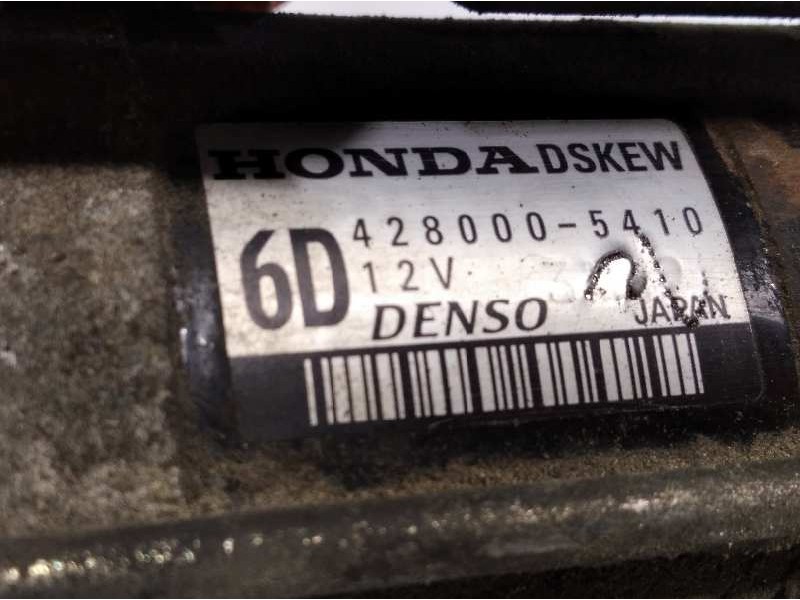 Recambio de motor arranque para honda jazz (ge) 1.4 cat referencia OEM IAM DSKEW 31200RB1013 4280005410