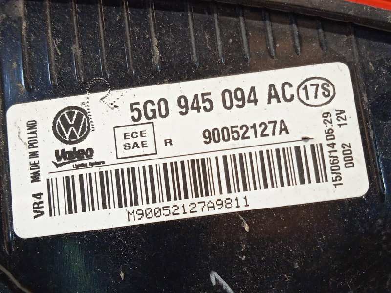 Recambio de piloto trasero derecho interior para volkswagen golf vii lim. advance bluemotion referencia OEM IAM 5G0945094AC  
