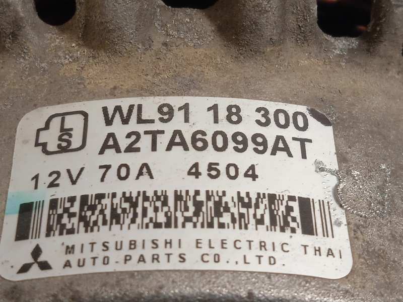 Recambio de alternador para ford ranger (eq) 2.5 12v td cat referencia OEM IAM WL91 A2TA6099AT WL9118300