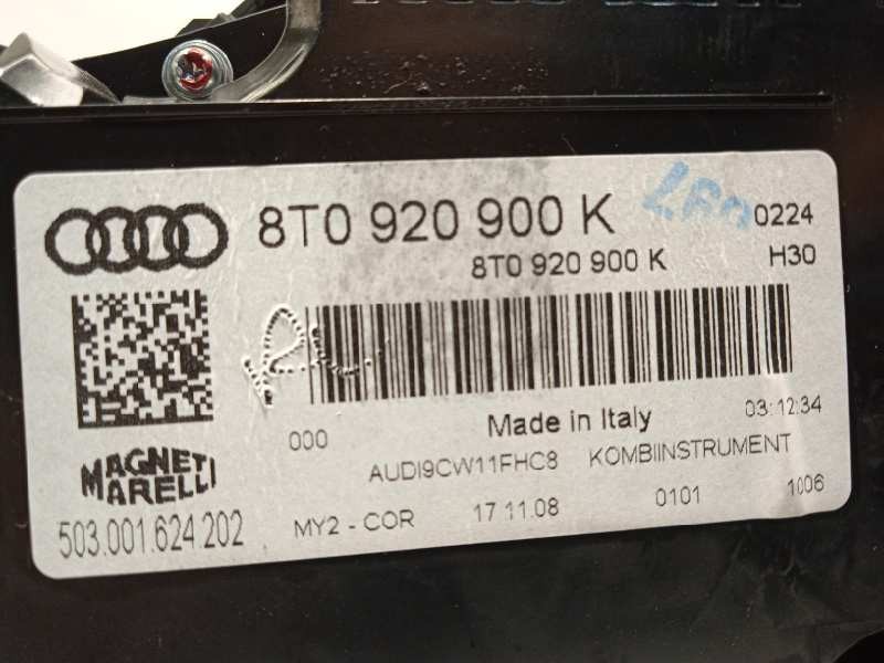 Recambio de cuadro instrumentos para audi a5 coupe (8t) 2.0 tfsi (132kw) referencia OEM IAM 8T0920900K  