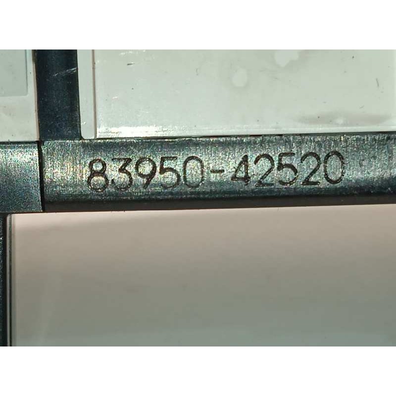 Recambio de modulo electronico para toyota rav4 referencia OEM IAM 8395042520  