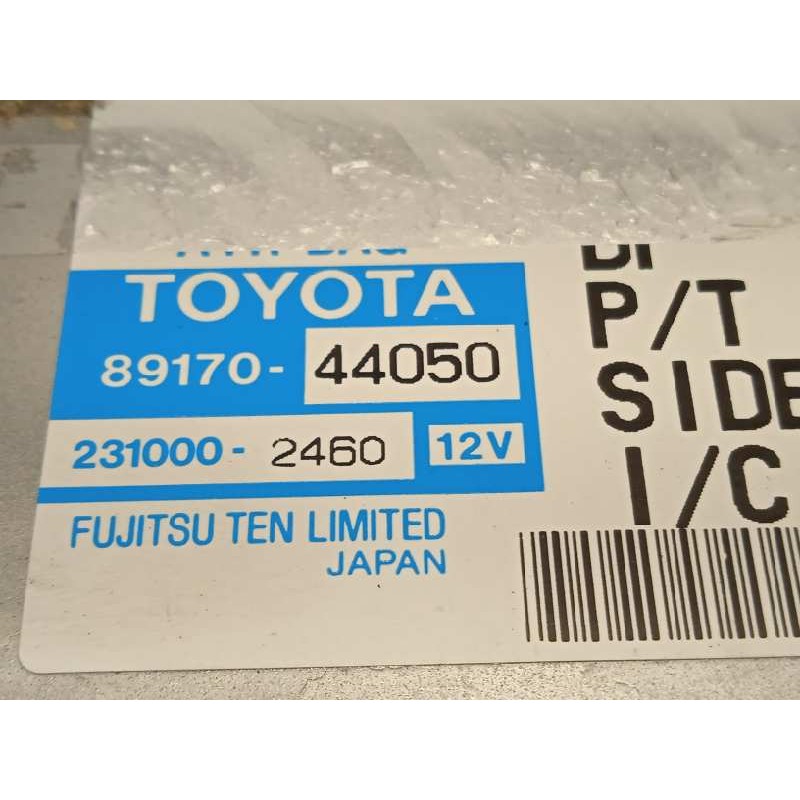 Recambio de centralita airbag para toyota avensis verso (m20) 2.0 d4-d luna referencia OEM IAM 8917044050  2310002460