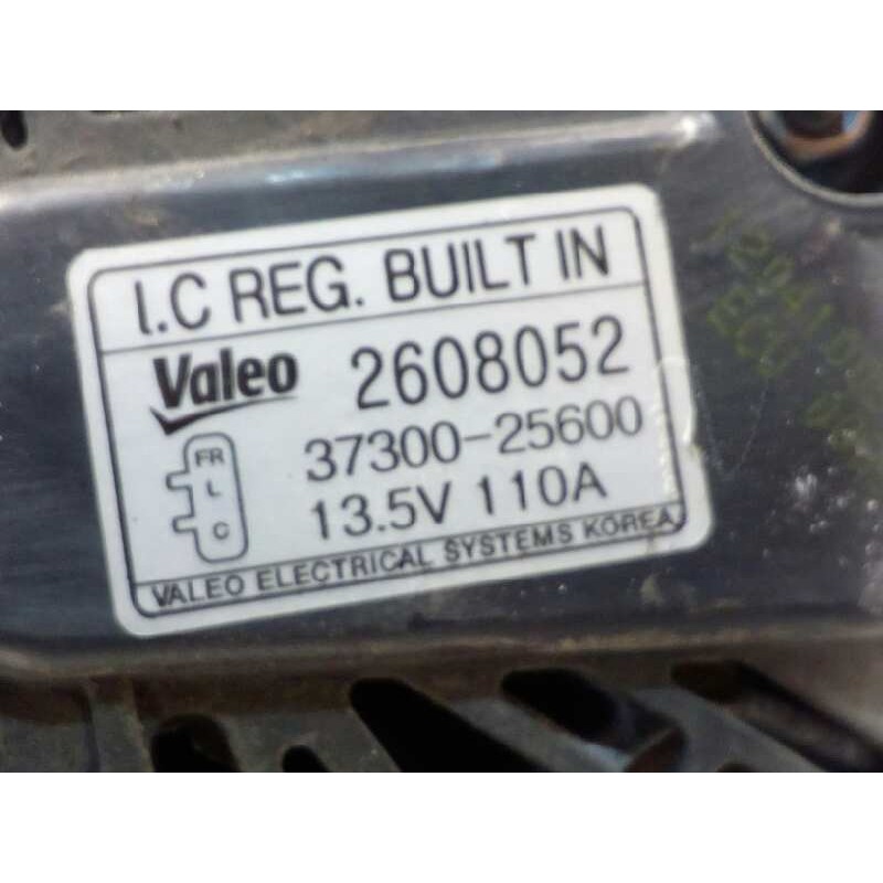 Recambio de alternador para hyundai ix35 2.0 cat referencia OEM IAM 3730025600  2608052